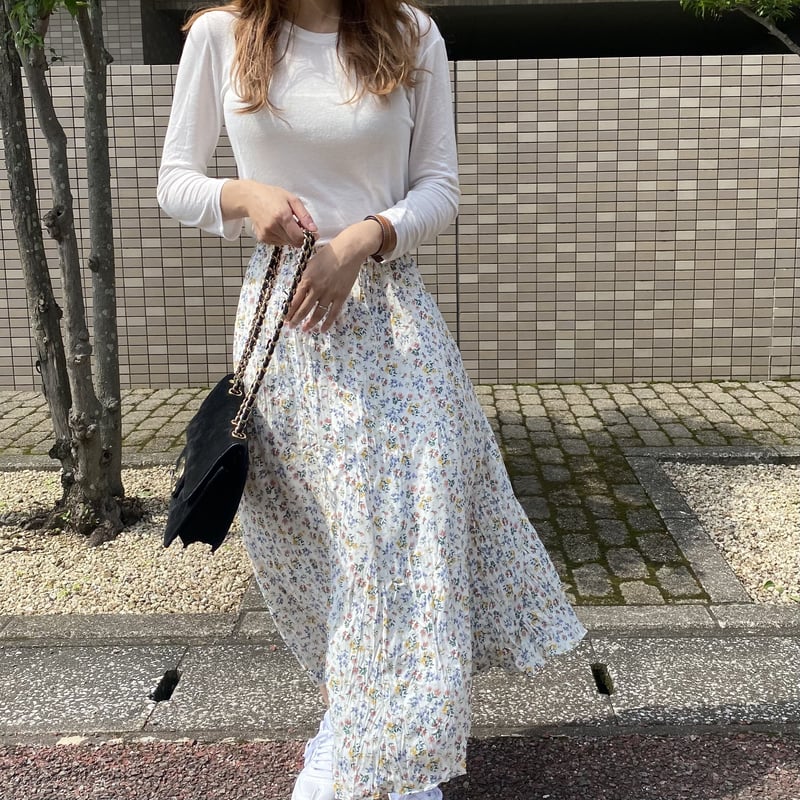 Flower long skirt ONniii