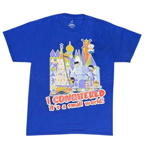 [Used] It’s a small world / Disney / T-shirt / sizeM