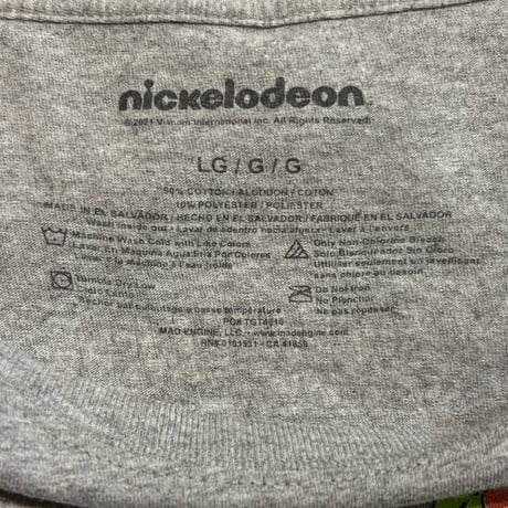 [Used] Nickelodeon / T-shirt / sizeL