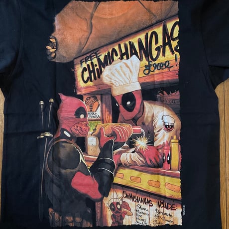 Deadpool /chimichangas/black