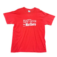 [Used] Happy New Year From Marlboro / T-shirt / sizeXL
