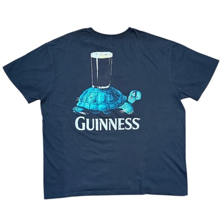 [Used] GUINNESS / turtle / T-shirt / sizeXL