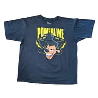 [Used] Powerline Standout Tour 1995 / Disney / T-shirt / sizeXL