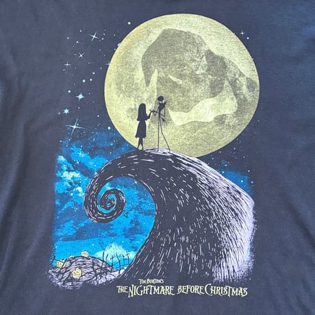 [Used]  The Nightmare Before Christmas / Disney / T-shirt / sizeXXL