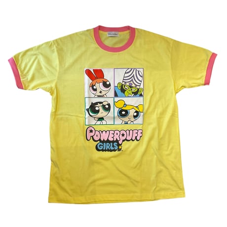 PPG/リンガーTシャツ/yellow