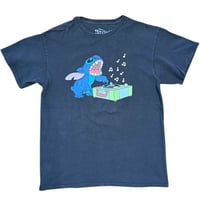 [Used] Stitch / music / Disney / T-shirt / sizeM
