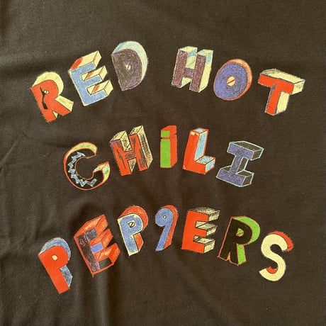 RED HOT CHiLI PEPPERS / colorful letters