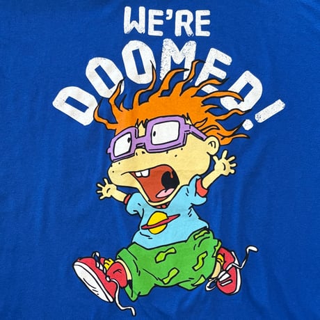 [Used] We're Doomed / Nickelodeon / T-shirt / sizeXXXL