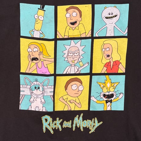 [Used] Rick and Morty / T-shirt / sizeL