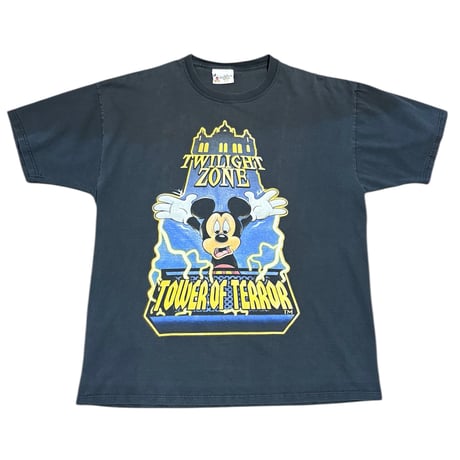 Used] TOWER OF TERROR / Disney / T-shirt / siz