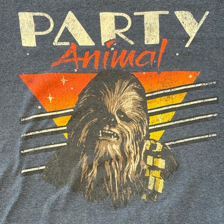 [Used] Party Animal Chewbacca / STAR WARS / T-shirt / sizeM