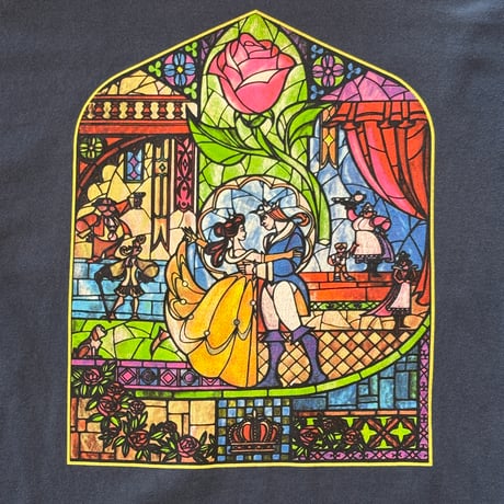 [Used] Beauty and The Beast / Disney / T-shirt / sizeL