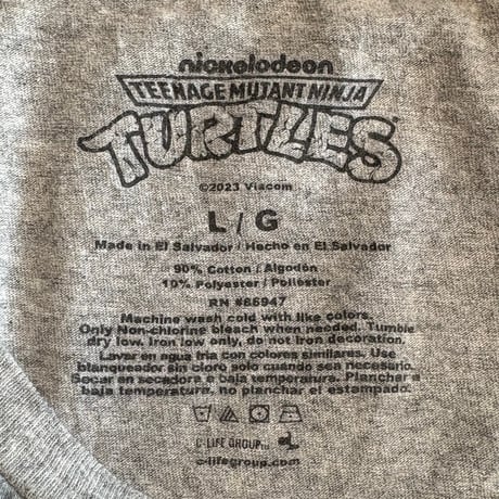 [Used] TURTLES / T-shirt / sizeL