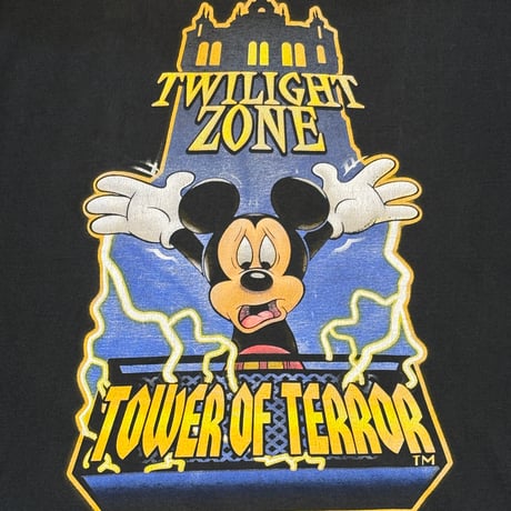 [Used] TOWER OF TERROR / Disney / T-shirt / sizeL