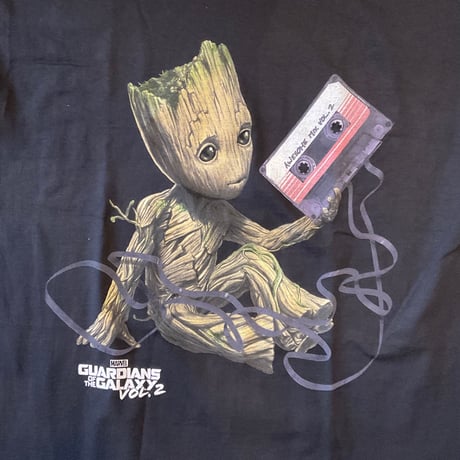 gotg vol.2 Groot with tape /black