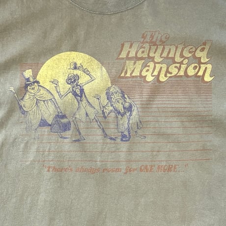 [Used] The Haunted Mansion / Disney / T-shirt / sizeXXL