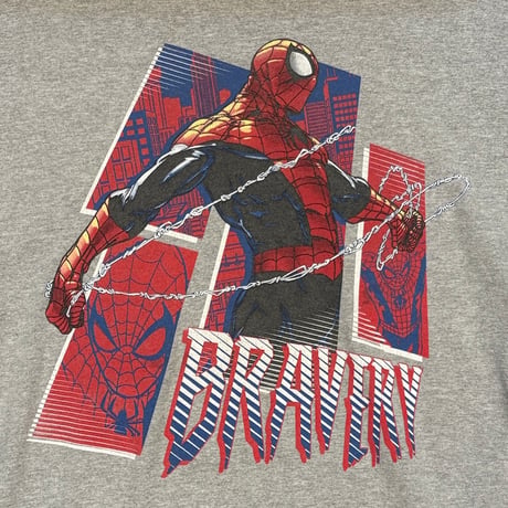 [Used] Spiderman / Marvel / T-shirt / sizeL