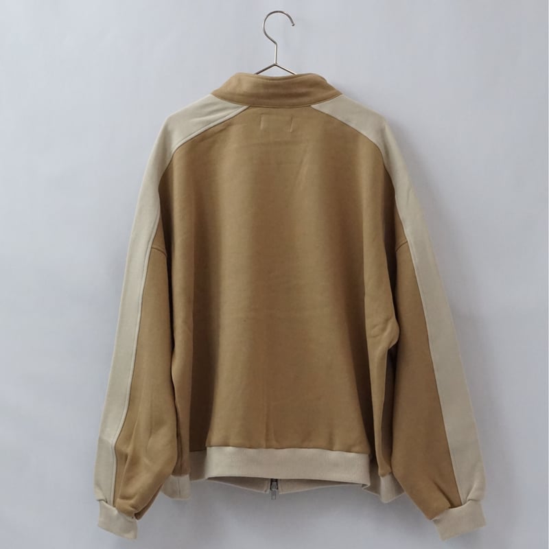 switching track jacket - BEIGE | bettaku