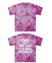 タイダイメキシカンプリントTシャツ　ピンク