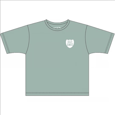 ビッグシルエット半袖Tシャツ(セージグリーン)