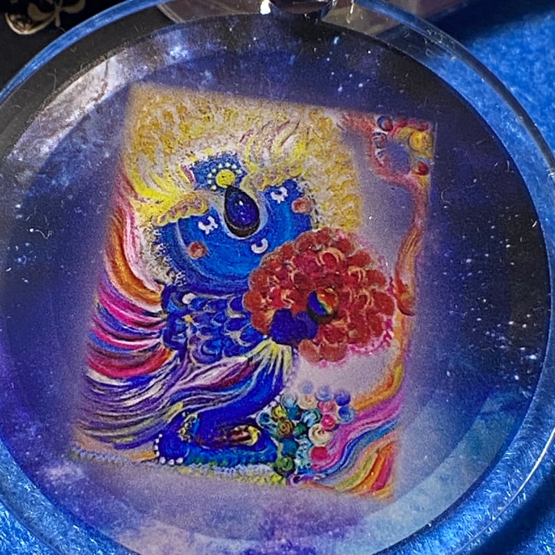 神様家族　LOVEキーホルダー 宇宙のRaichiの神様LOVE キーホルダー そしじカード付き