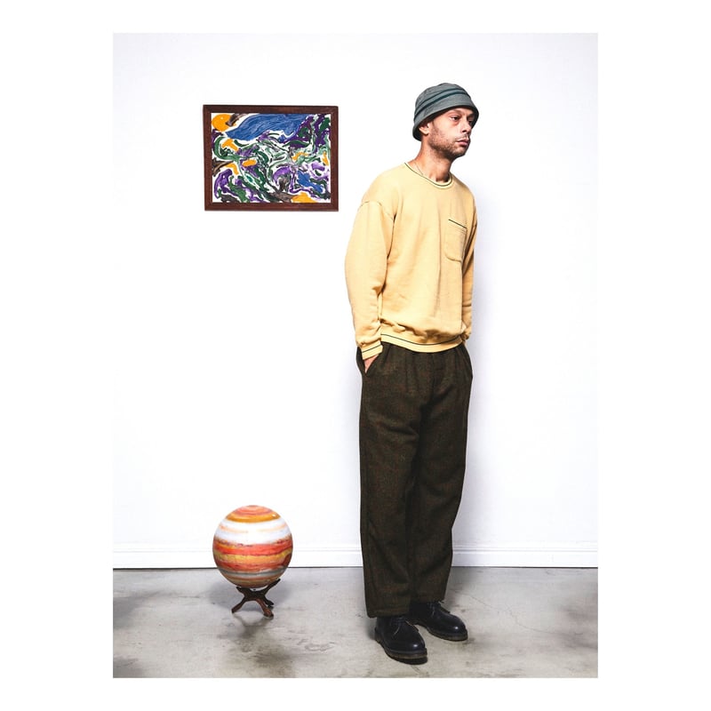 COMFORTABLE REASON「British Wool 2tacks Slacks」