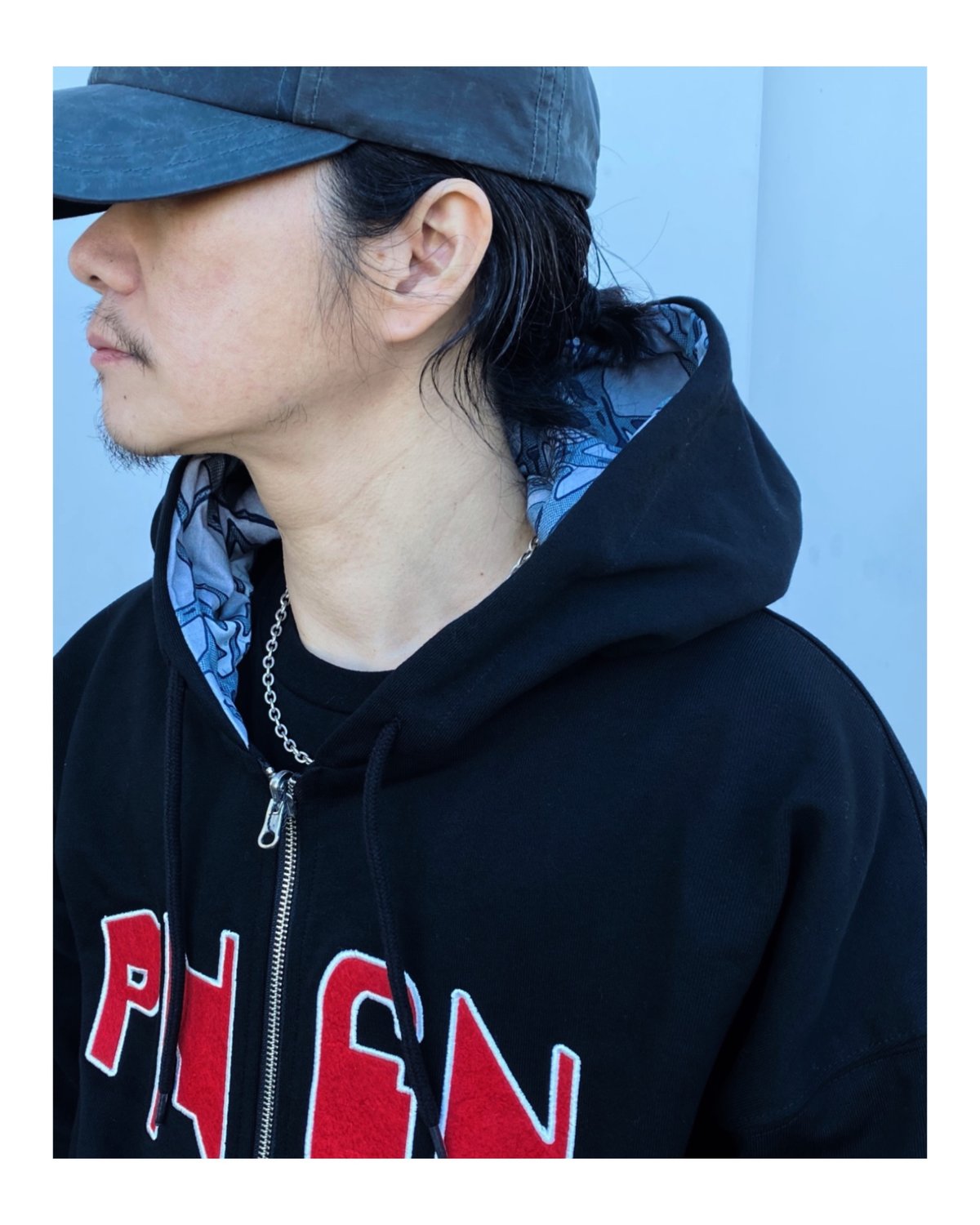 PHINGERIN「PNGN ZIP HOODIE」black. | gouter le ca