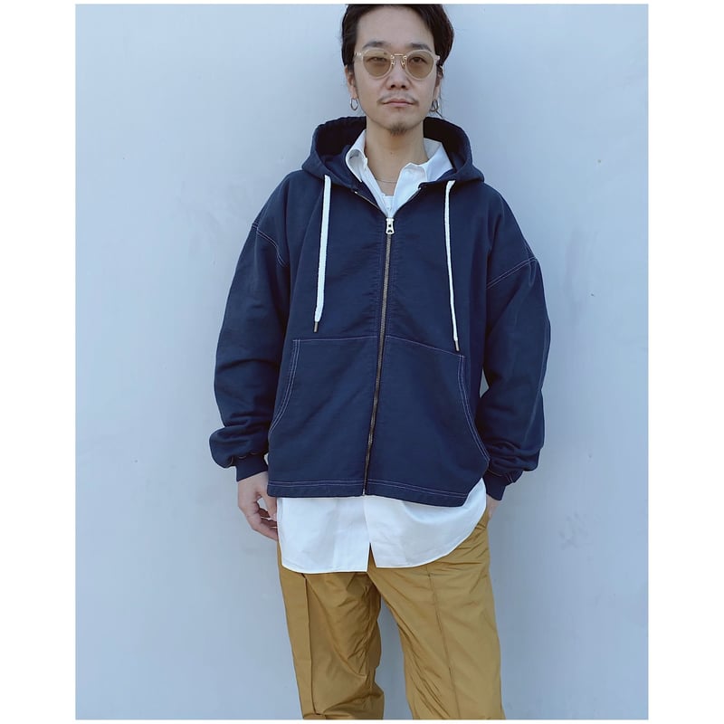 ETHOS「SHORT ZIP HOODIE」 | gouter le cabinet
