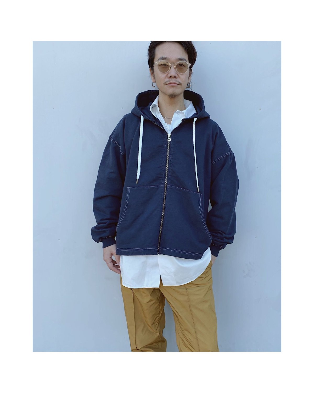 ETHOS「SHORT ZIP HOODIE」 | gouter le cabinet