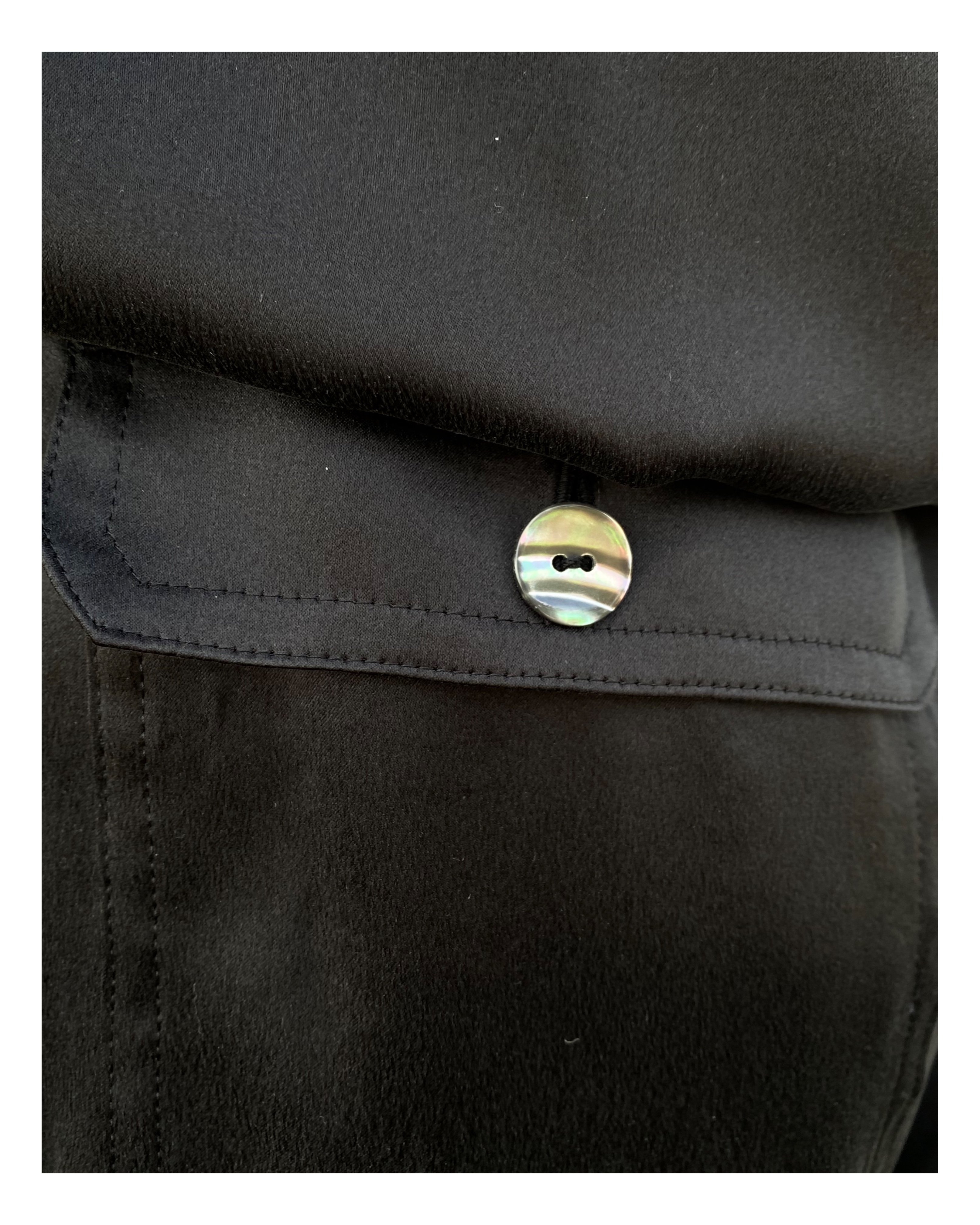 ERiKOKATORi「fringe silk pants」black. | gouter l