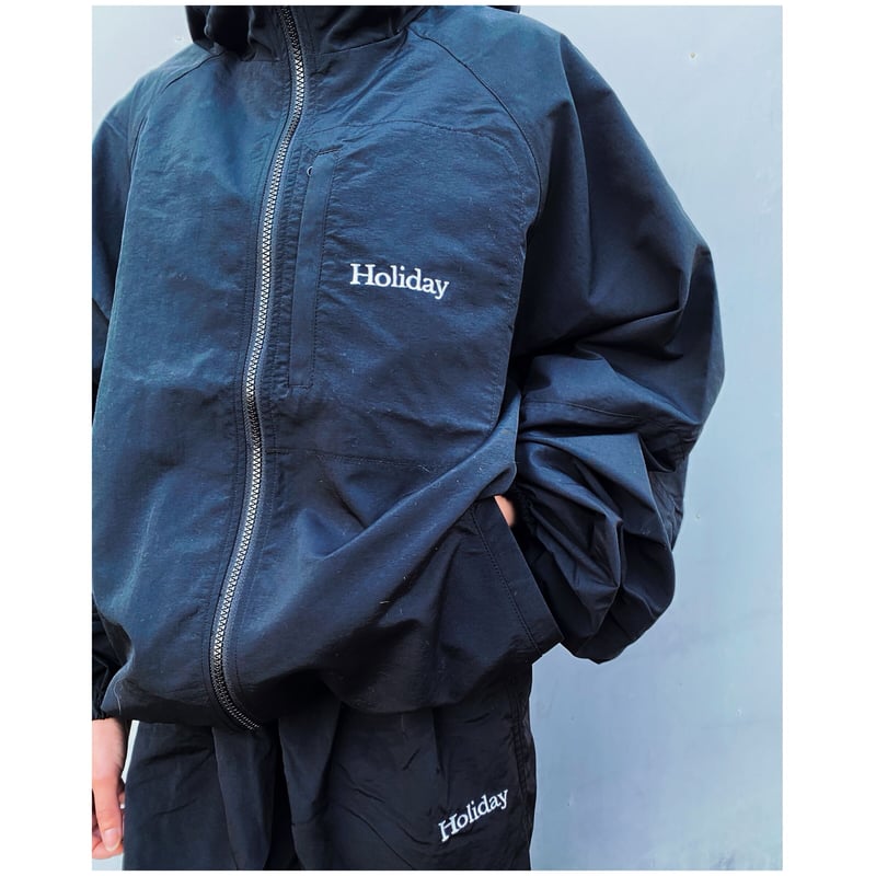 HOLIDAY「WIND JACKET（Holiday）」black. | gouter le