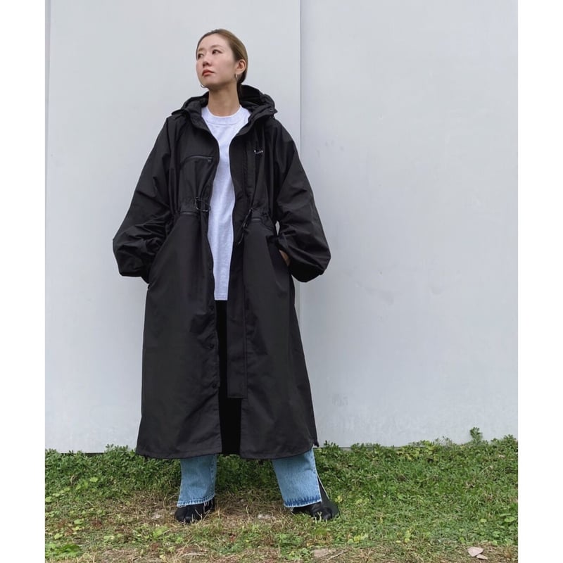 HOLIDAY「WIND COAT」black. | gouter le cabinet HOLIDAY「WIND COAT」black. | gouter le cabinet