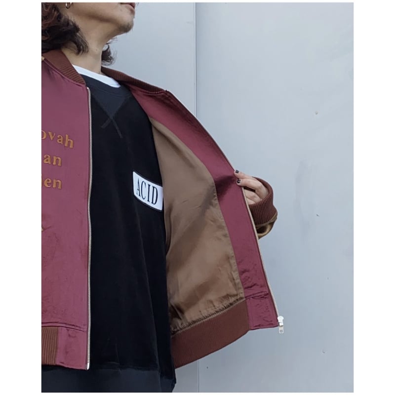 BLACK WEIRDOS「Satin Jacket」 | gouter le cabinet