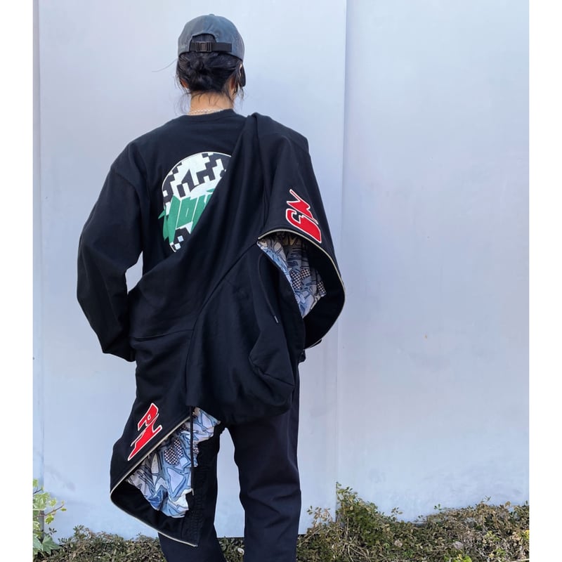 PHINGERIN「PNGN ZIP HOODIE」black. | gouter le ca