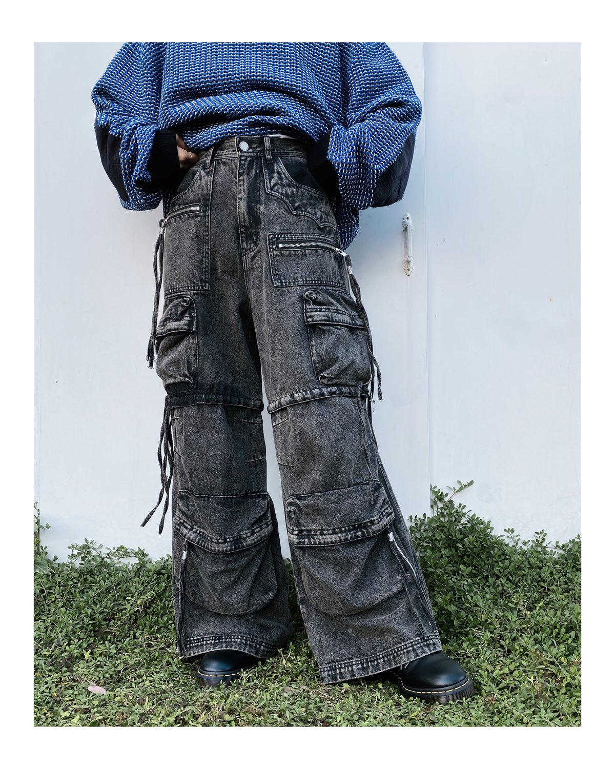 stussy カーゴパンツ ギミック マルチポケット 黒 ブラック STUSSY ステューシー パンツ メンズ Nylon Ripstop Surplus