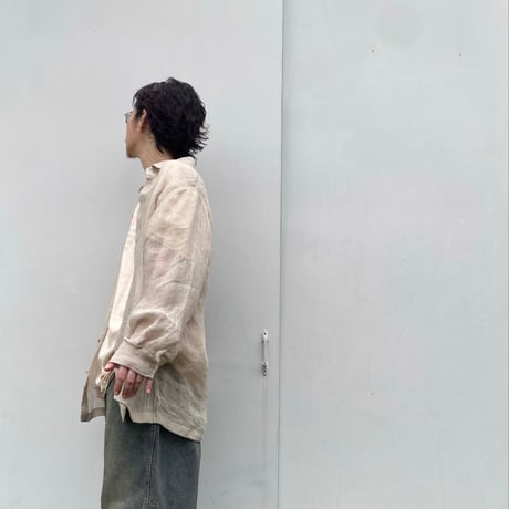 ERiKOKATORi「linen gawze shirts」natural.