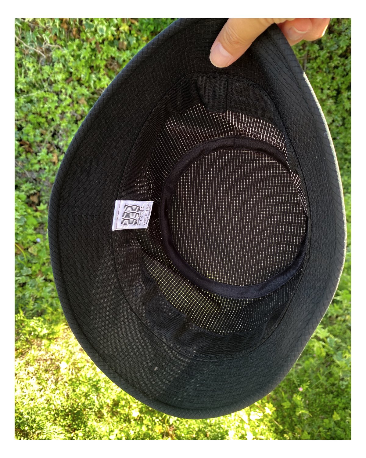 COMFORTABLE REASON「Senior Air Hat」black. | gout