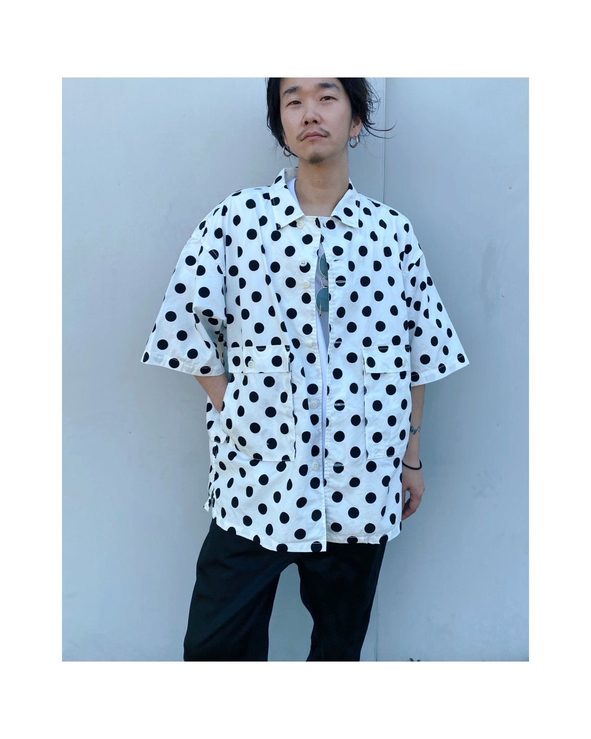 TENBOX DRUG DEALER SHIRT (テンボックス•半袖シャツ) SALE セール TENBOX 10匣 テンボックス 半袖シャツ DRUG DEALER