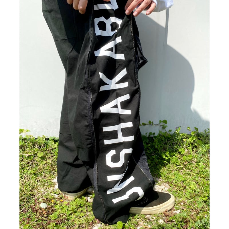 BLACK WEIRDOS「Nylon Zip Pants」 | gouter le cabinet