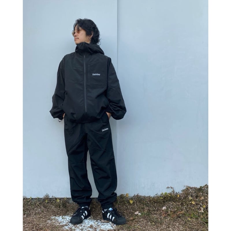 HOLIDAY「WIND JACKET（Holiday）」black. | gouter le...