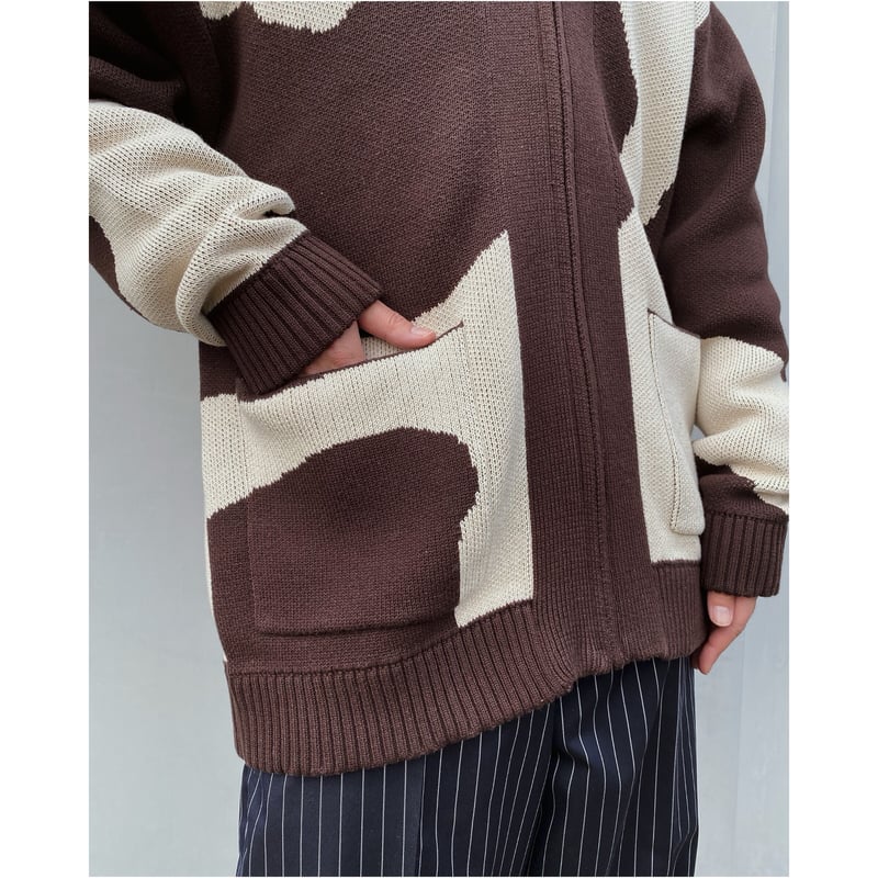 トップス SON OF THE CHEESE Cardigan SON OF THE CHEESE CHEESE（サノバチーズ） Yeah um no ニット