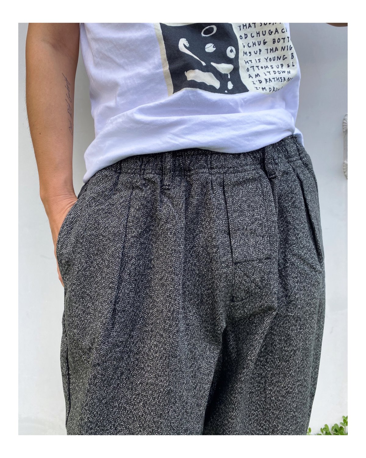 パンツ comfortable reason duck daily slacks 通販] COMFORTABLE REASON(コンフォータブルリーズン) Duck