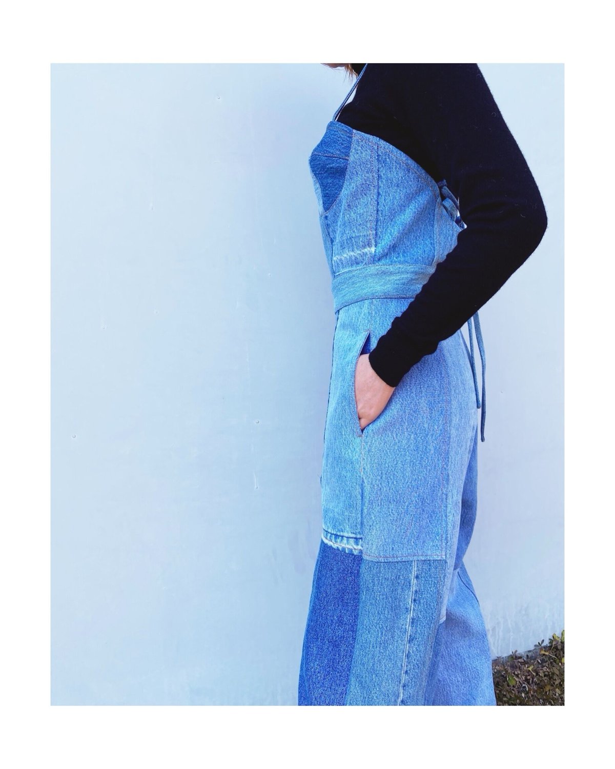 MALION vintage「denim bustier jumpsuit 」 | goute...