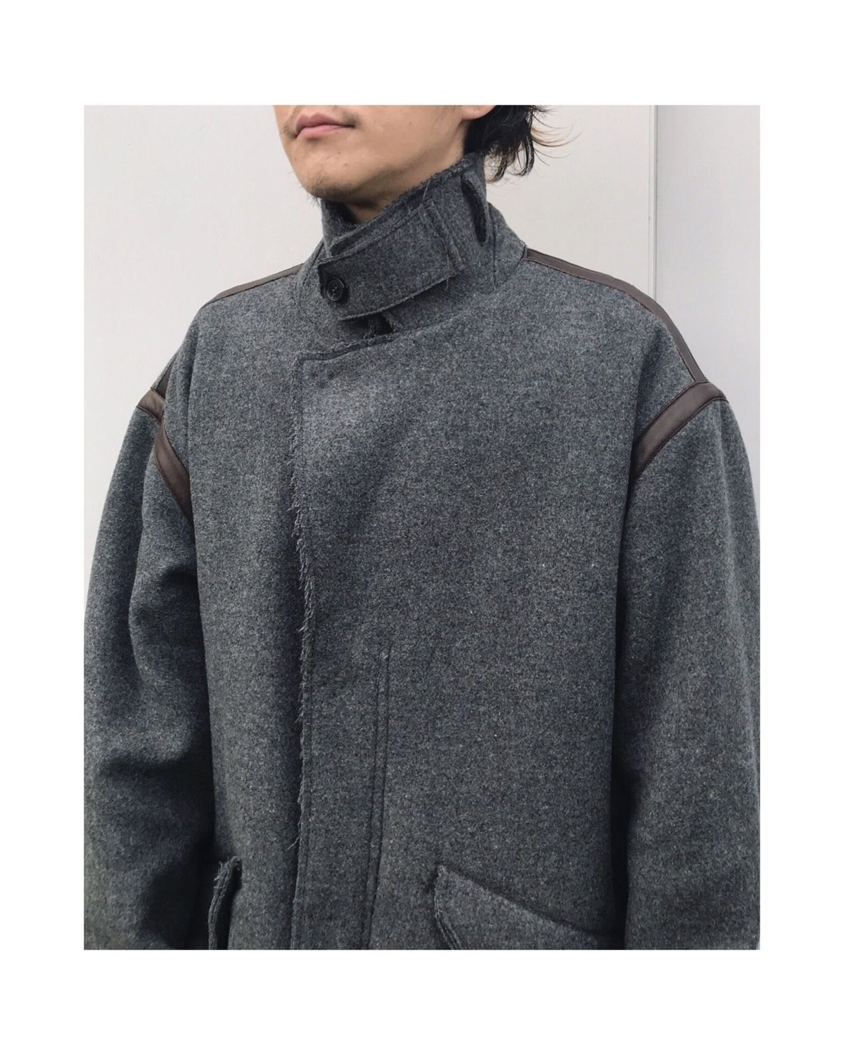 BLACK WEIRDOS「Tapin Layered Coat」 | gouter le c