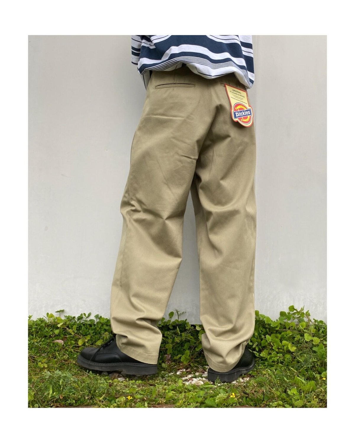 holiday Dickies 2tuck pants サイズ 1 ベージュ HOLIDAY「DICKIES 2TUCK PANTS 」beige. | gouter le
