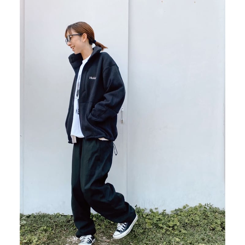 HOLIDAY「THERMAL PRO FLEECE ZIP UP JACKET」black.