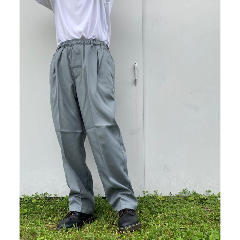 COMFORTABLE REASON「Daily Poly Slacks」smoke. | g