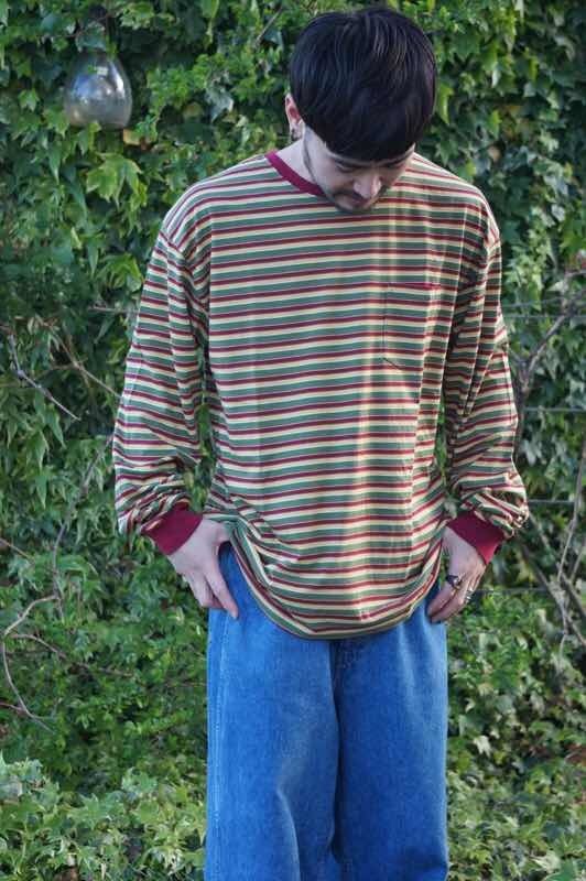 【定価¥12,100】 COMFORTABLE REASON ボーダーロンT COMFORTABLE REASON 「Multi border L/S tee」 | gou