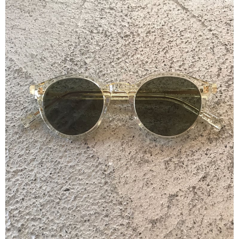 A.D.S.R. エーディーエスアール HOLIDAY 17 ボストンサングラス Clear Yellow/Gold ユニセックス 眼鏡 メガネ【中古】【A.D.S.R.】 A.D.S.R. - A.D.S.R. エーディーエスアール HOLIDAY 17 ボストン