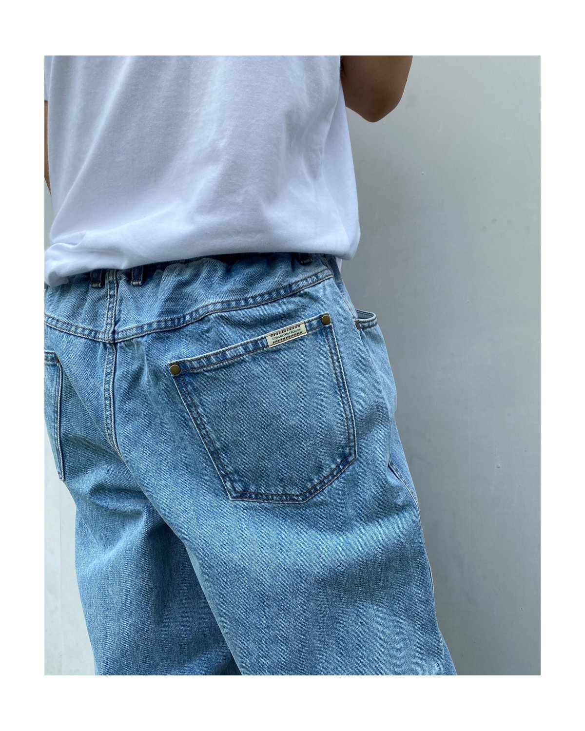 パンツ COMFORTABLE REASON Fade Denim Slacks COMFORTABLE REASON (Fade Denim Slacks Ice Wash) 通販
